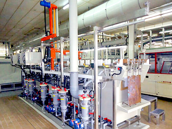 單臂式鍍銅掛鍍生產線 單臂式鍍銅掛鍍生產線