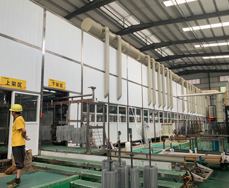 振遠電鍍設備生產中 振遠電鍍設備生產中